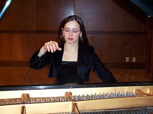 Piano teacher of The Art of Piano, Dr. Maria Horváth performs a solo recital